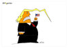 Cartoon: Trump im Sinkflug (small) by Oliver Kock tagged trump usa clinton us wahlen präsident umfragewerte politik