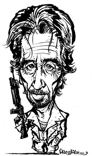 Cartoon: Al Pacino (medium) by stieglitz tagged al,pacino,karikatur,caricature