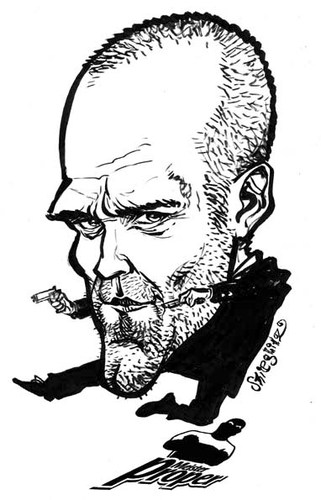Cartoon: Jason Statham (medium) by stieglitz tagged jason,statham,karikatur,caricature