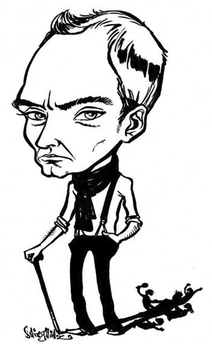 Cartoon: Jude Law (medium) by stieglitz tagged jude,law,karikatur,caricature