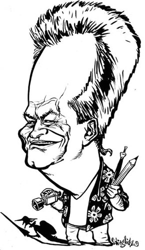 Cartoon: Terry Gilliam (medium) by stieglitz tagged terry,gilliam,karikatur,caricature
