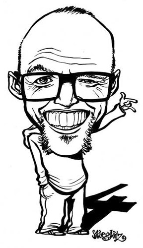 Cartoon: Thomas D (medium) by stieglitz tagged thomas,fantastischen,vier,karikatur