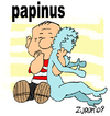 Cartoon: Papinus (small) by Zurum tagged berlusconi linus