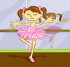 Cartoon: Ballerina (small) by michaelscholl tagged ballerina