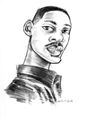 Cartoon: will smith (small) by michaelscholl tagged will,smith,celebrity,star,actor,pencil,sketch