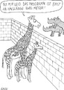 Cartoon: Giraffen und Nashörner (small) by KAYSN tagged giraffe,nashorn