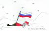 Cartoon: Die Eroberung des Nordpols (small) by Tobias Wolff tagged weihnachtsmann,schnee,nordpol,northpole,putin,russland,rusia,oil