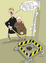 Cartoon: Behördentat (small) by sobecartoons tagged behörde,regelung,absperrung,sicherung,bürgerwohl,amtshandlung,kommune