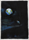 Cartoon: Der Arsch der Welt (small) by sobecartoons tagged erde,weltkugel,zustand,universum,außenansicht,all,weltraum,milchstrasse,aliens,erdspalte,raumfahrer,astronauten