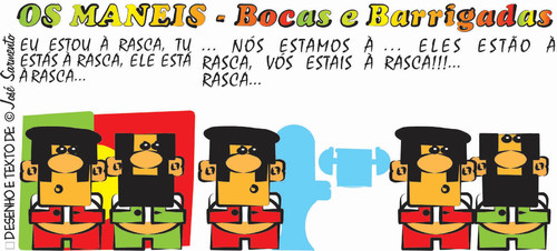 Cartoon: A rasca (medium) by jose sarmento tagged rasca