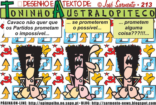 Cartoon: Promessas eleitorais (medium) by jose sarmento tagged promessas,eleitorais
