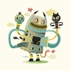 Cartoon: Promenade (small) by exit man tagged monster,zoo