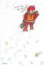 Cartoon: Happy New Year (small) by Atilla Atala tagged 2011,happy,new,year,christmas,noel,santaclaus