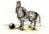 Cartoon: centaur (small) by Liviu tagged convict,centaur,zebra,