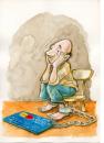 Cartoon: monstercard (small) by Liviu tagged card crisis freedom