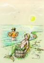 Cartoon: the mermaid (small) by Liviu tagged mermaid,fishing,sex,