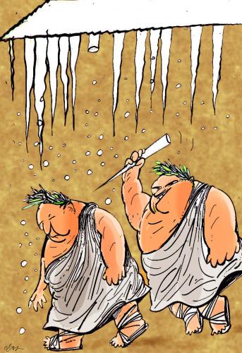 Cartoon: brütüs (medium) by oguzgurel tagged humor,