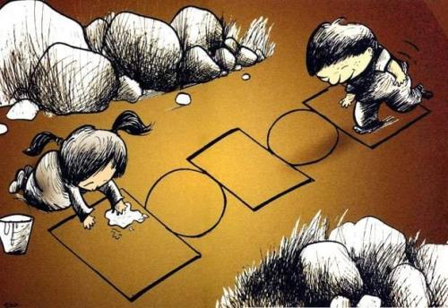 Cartoon: game (medium) by oguzgurel tagged humor,