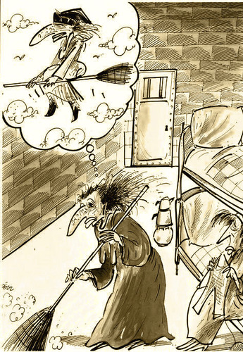 Cartoon: ghoul (medium) by oguzgurel tagged humor