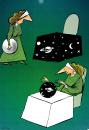 Cartoon: clairvoyant (small) by oguzgurel tagged humor