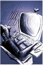 Cartoon: webcam (small) by oguzgurel tagged humor