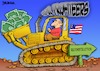 Cartoon: War Profiteer (small) by dbaldinger tagged war,iraq,usa,profits
