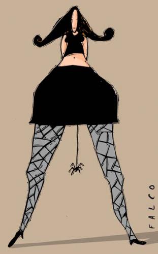 Cartoon: fashion (medium) by alexfalcocartoons tagged fashion,women