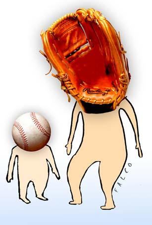 Cartoon: father and son (medium) by alexfalcocartoons tagged father,and,son,sport,baseball