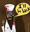 Cartoon: Bin Laden terminator (small) by alexfalcocartoons tagged binladenterminator