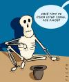 Cartoon: diet (small) by alexfalcocartoons tagged diet,death,homeless,hunger