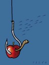 Cartoon: fishing (small) by alexfalcocartoons tagged fishing