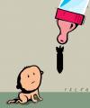 Cartoon: food for children (small) by alexfalcocartoons tagged food,for,children