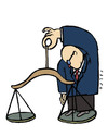Cartoon: justice (small) by alexfalcocartoons tagged justice