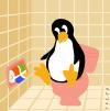 Cartoon: Linux (small) by alexfalcocartoons tagged linux