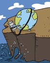 Cartoon: oilsuicide (small) by alexfalcocartoons tagged oilsuicide