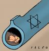Cartoon: palestinian kid (small) by alexfalcocartoons tagged palestinian,kids,war