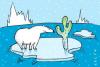 Cartoon: what...?!?!?!?! (small) by alexfalcocartoons tagged climate,change,bear,north,pole,enviroment,