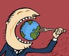 Cartoon: worldeater (small) by alexfalcocartoons tagged worldeater