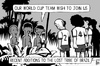 Cartoon: Brazil lost team (small) by sinann tagged lost,team,tribe,brazil,world,cup,2014