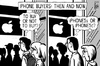 Cartoon: iPhone 5 (small) by sinann tagged iphone,5s,5c,buy