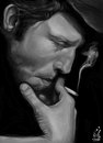 Cartoon: TOM WAITS (small) by ALEX gb tagged tom,waits,american,singer,song,writer,composer,actor