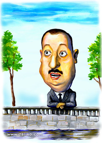 Cartoon: Ilham Aliyev (medium) by zaliko tagged ilham,aliyev