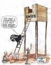 Cartoon: SWISS vs AFRICA (small) by kipanya tagged taxpayers money