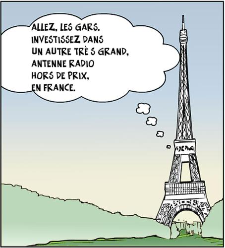 La tour eiffel blague en bd yapan BinaryOptions | Ekonomi Cartoon | TOONPOOL