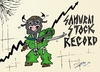 Cartoon: Bull Samurai Stocks High (small) by BinaryOptions tagged optionsclick,binary,option,options,trade,trader,trading,bull,market,high,samurai,stock,record,martial,art,investing,investors,news,business,editorial,caricature,comic,cartoon,financial