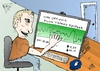 Cartoon: Binary Options Touch trading (small) by BinaryOptionsBinaires tagged binary,options,trading,touch,platform,option,optionsclick,caricature,cartoon,screen,screener,roi