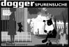 Cartoon: spurensuche (small) by EMMEKE tagged dog,dogger,hund,emmeke,spur,spuren,spurensuche,zoo,seeking,traces