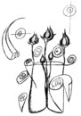 Cartoon: cinq (small) by KatrinKaciOui tagged rosen formen