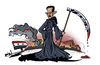 Cartoon: syrian revolution (small) by ramzytaweel tagged syria,bashar,revolution,freedome