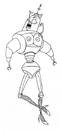 Cartoon: Robotica (small) by vokoban tagged pen,and,ink,doodle,drawing,scribble,pencil